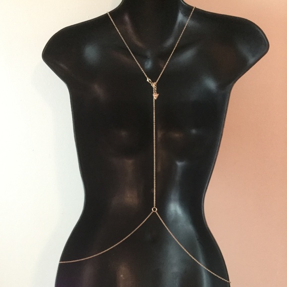 Glam Gold Body Chain✨ - Picture 8 of 11